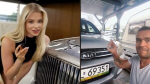 Parodie reklamy Bentley na TikToku