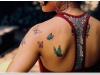 Tatuaże - motyle