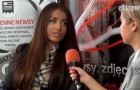 Natalia Rodziewicz – kandydatka Ruchu Palikota do Rady Miasta w Elblągu udziela wywiadu